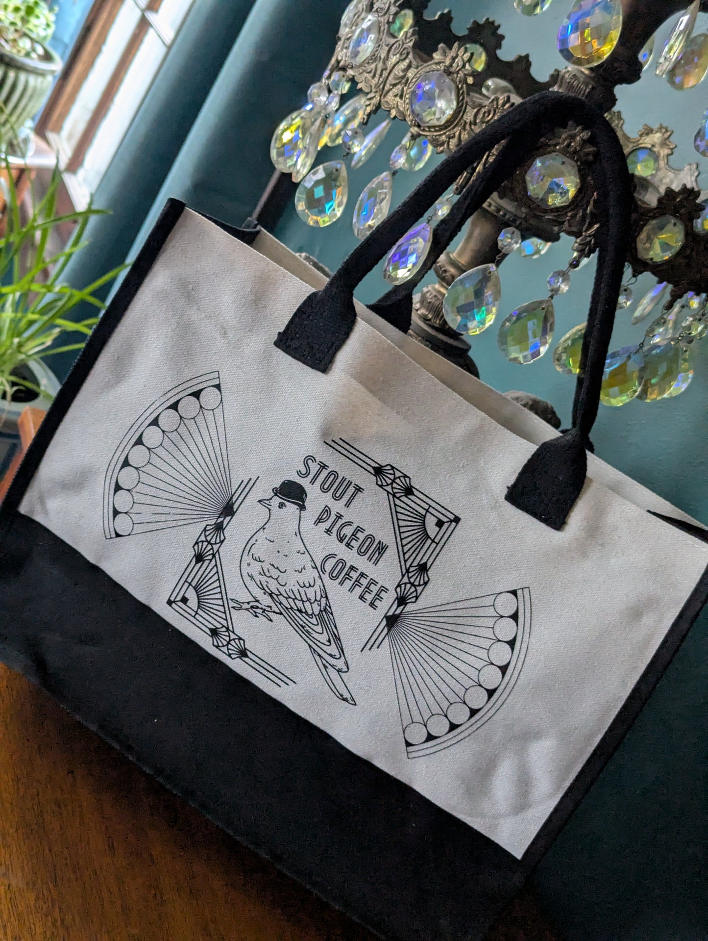 Stout Pigeon Market Tote Bag