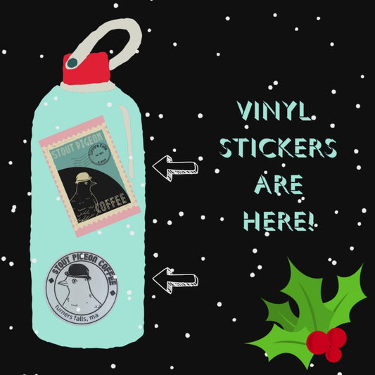 Stout Pigeon Vinyl Sticker Pack